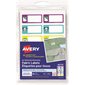 Avery® No-Iron Fabric Name Labels cute animal border
