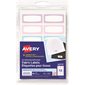 Avery® No-Iron Fabric Name Labels soft pastels border