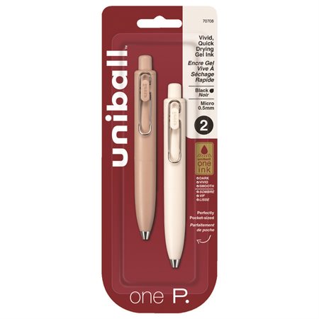 Uni One P Stylo à bille de poche pêche / soda