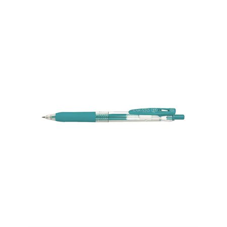 Stylo gel rétractable Sarasa Clip encre bleue verte