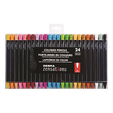 Zebra Pen Zensations Coloured Pencils