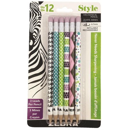 Porte-mines rechargeables Zebra Style #2