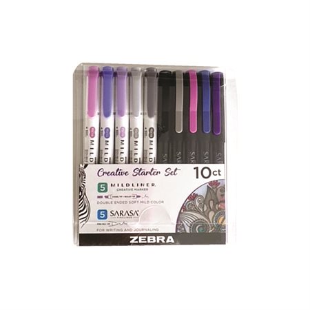 Coffret de démarrage créatif MILDLINER et Fineliner
