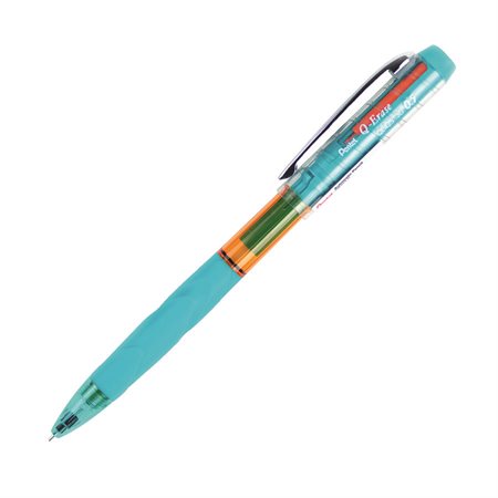 Crayon mécanique rétractable Q-Erase 0,5 mm bleu