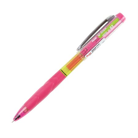 Crayon mécanique rétractable Q-Erase 0,5 mm rose