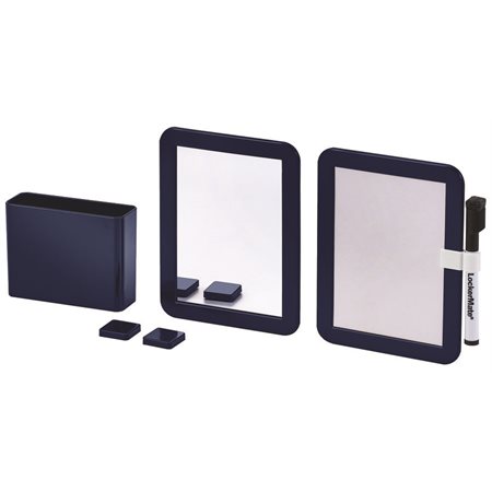 Kit d'accessoires pour le casier 6 pièces bleu marin