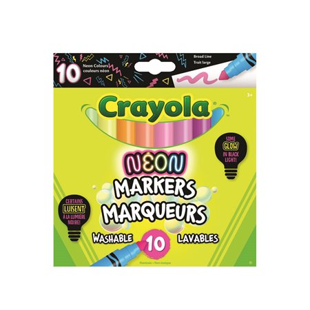 Neon Washable Markers