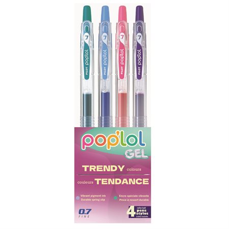 Pop'lol Retractable Roller Ball Pen