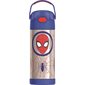 Bouteille d'eau FUNtainer® avec paille Thermos Spider-man