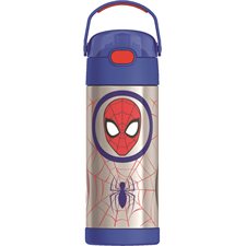 Thermos FUNtainer® Water Bottle With Straw Spider-man