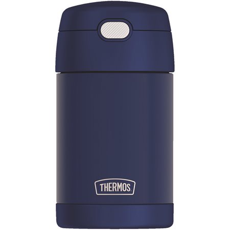 Thermos Stainless Steel FUNtainer® Food Jar with Folding Spoon navy blue
