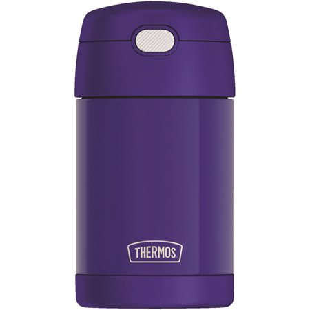 Thermos Stainless Steel FUNtainer® Food Jar with Folding Spoon deep purple