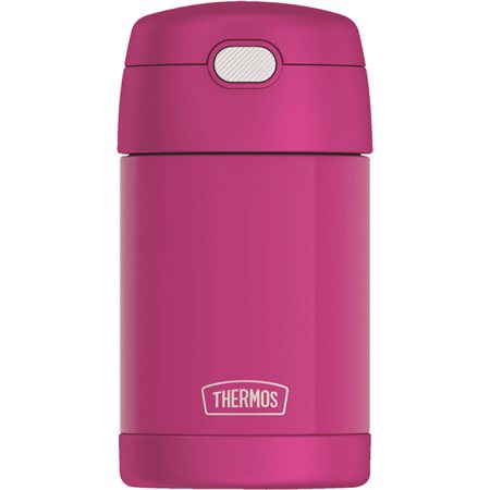 Thermos Stainless Steel FUNtainer® Food Jar with Folding Spoon pink