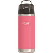 Bouteille d'eau en acier inoxydable avec bec verseur Thermos rose
