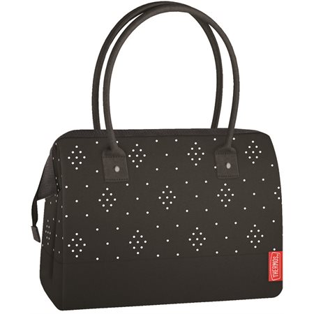 Thermos Women Lunch Box black dots