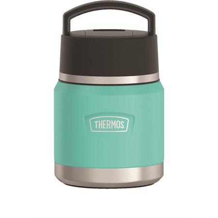 Thermos Stainless Steel Food Jar with Spoon blue