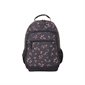 Backpack navy blue with flowers