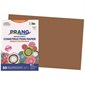 Construction Paper 12 x 18 in (package of 25) brown
