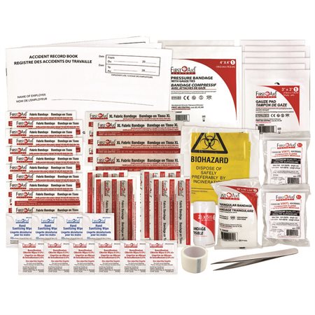 Recharge de kit de premiers secours