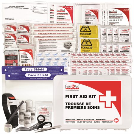 Kit de premiers secours en plastique