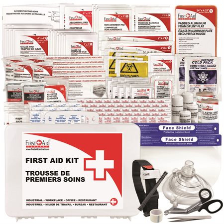 Basic First Aid Kit Plastic