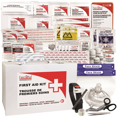 Basic First Aid Kit Metal