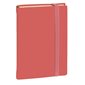Carnet Silk Quo Vadis 6 ¼ x 9 ½  po corail