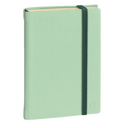 Quo Vadis Silk Notebook 6 ¼ x 9 ½  in green