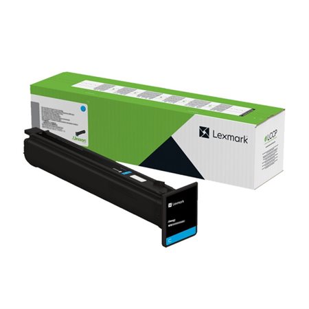 Lexmark 77L1H Return Program Toner Cartridge cyan