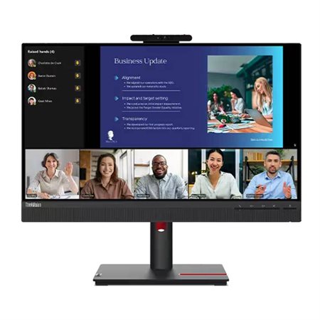 Monitor Lenovo 23.8" with Webcam