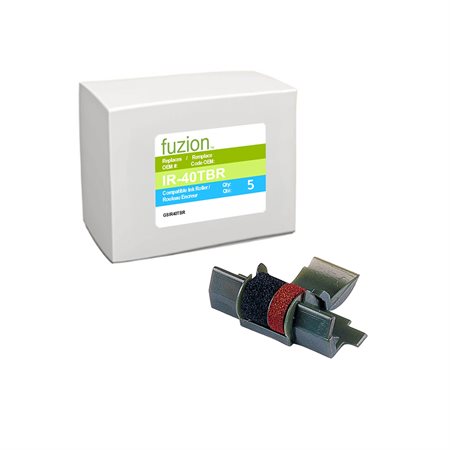 Compatible Ink Roller - IR-40TBR Black / Red