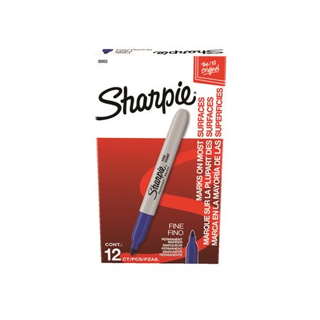 Fine Marker Box of 12 blue