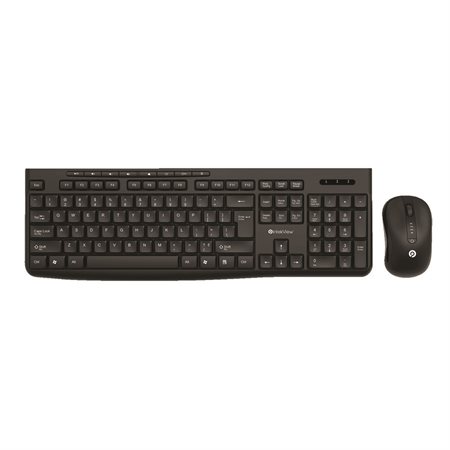 Ensemble clavier bilingue et souris sans fil