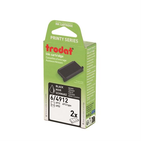 6 / 4912 Replacement Stamp Pad black