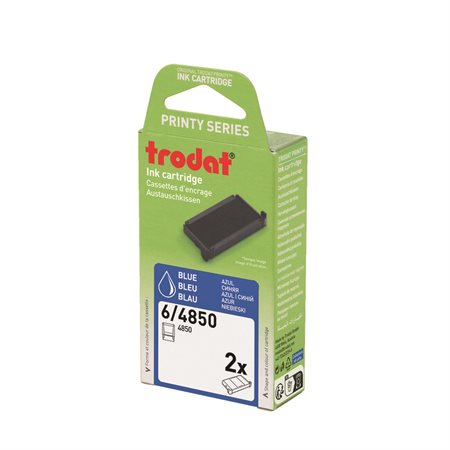 6 / 4850 Replacement Stamp Pad blue