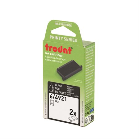 6 / 4921 Replacement Stamp Pad black