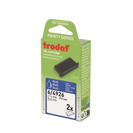 6 / 4926 Replacement Stamp Pad blue