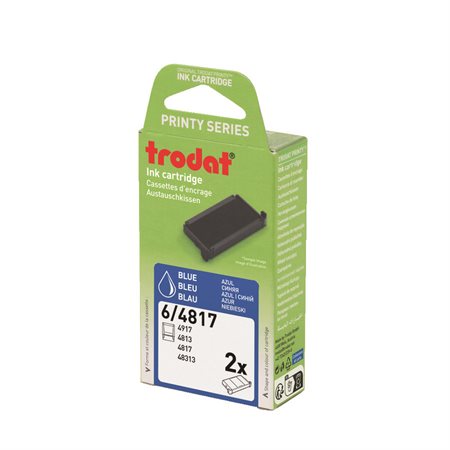 6 / 4817 Replacement Stamp Pad blue