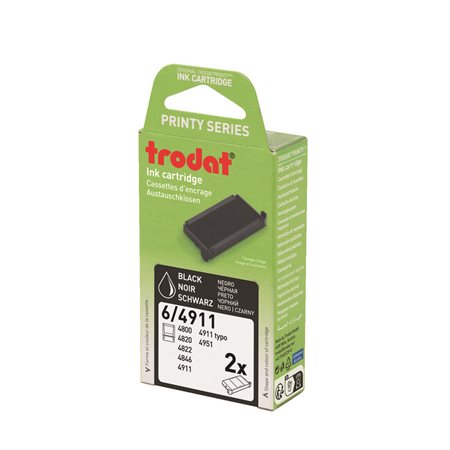6 / 4911 Replacement Stamp Pad black