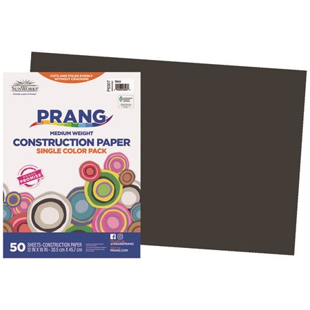 Construction Paper black