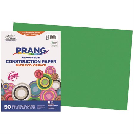 Construction Paper holiday green