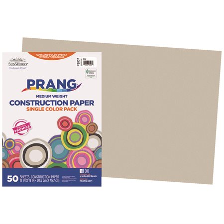 Construction Paper grey