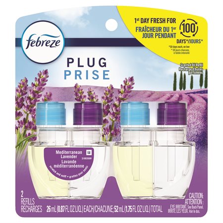 Scented Oil Air Freshener Refills Plugs Mediterranean lavender