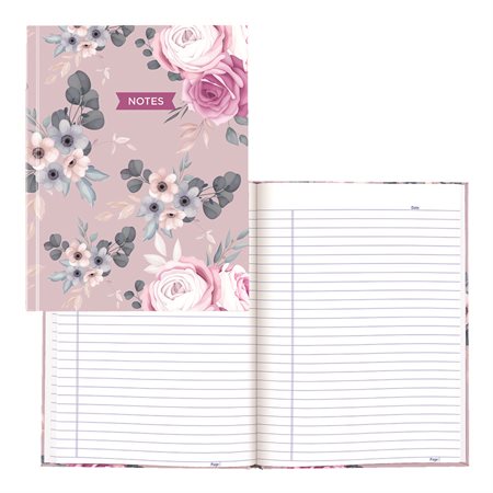 Cahier de notes lavande