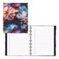 Notebook dark flowers