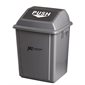 Conteneur à déchets EZ-Push avec couvercle