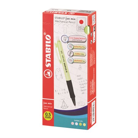 Mechanical Pen Stabilo 0.5mm Pastel Assorted