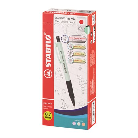 Mechanical Pen Stabilo 0.7mm Pastel Assorted