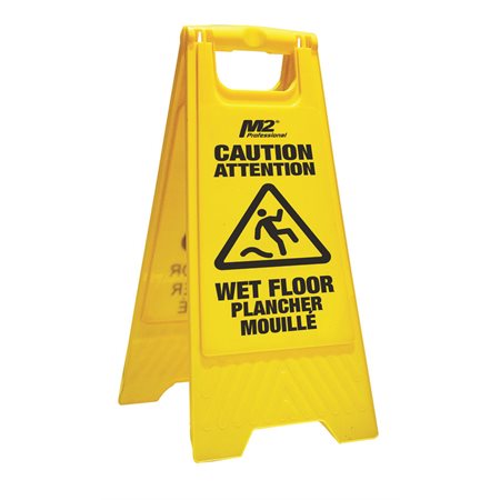 Panneau de Sécurité Jaune Sol Mouillé