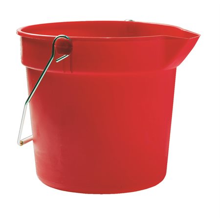 Seau Utilitaire 9,4L Rouge